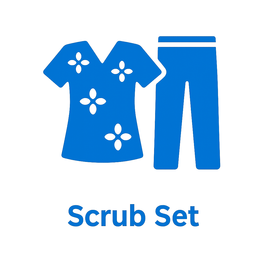 Nurse Merch Scrubs Set