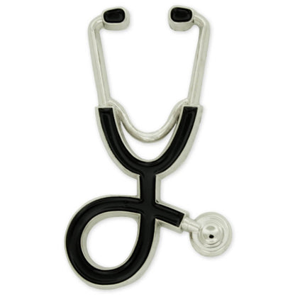 PinMarts Medical Doctor Nurse Stethoscope Enamel Lapel Pin