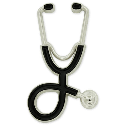PinMarts Medical Doctor Nurse Stethoscope Enamel Lapel Pin