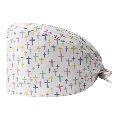 Cute Cotton Nurse Hat with Fun Prints