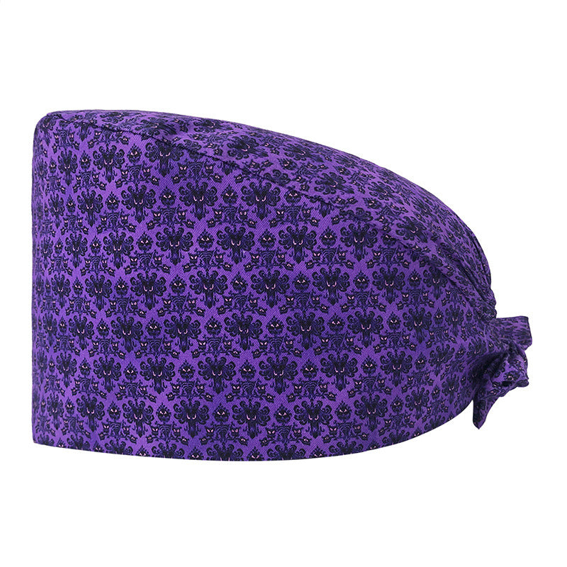 Cute Cotton Nurse Hat with Fun Prints