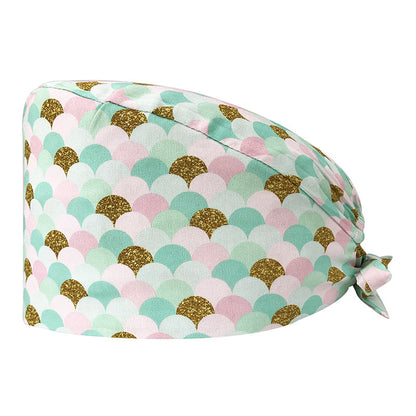 Cute Cotton Nurse Hat with Fun Prints